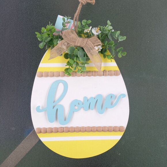 Easter Egg Home Sign - Picture 2 of 8